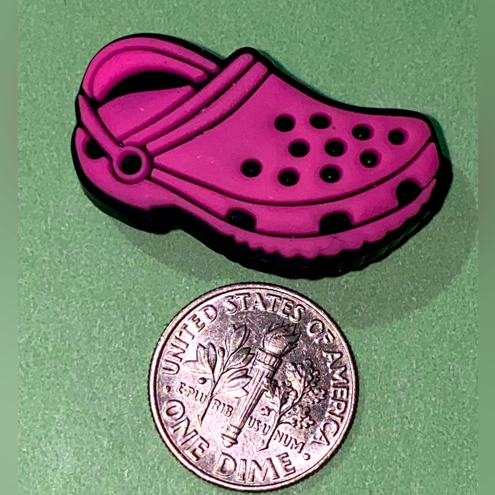 (10 for $15) Pink Croc Shoe Sandal Charms